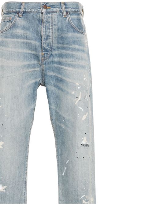 light blue denim AMIRI | AMDNGH1026ANTIQUE INDIGO